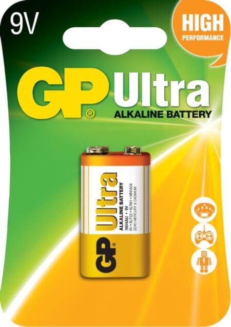 Ultra Alkaline Battery 9v
