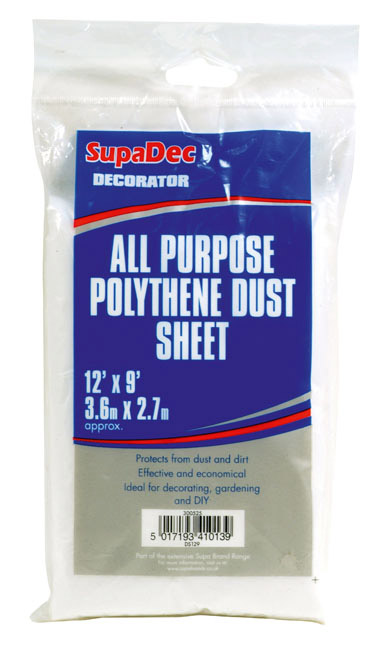 All Purpose Polythene Dust Sheets