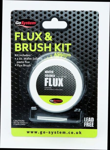 Lead Free Water Soluble Fix & Brush