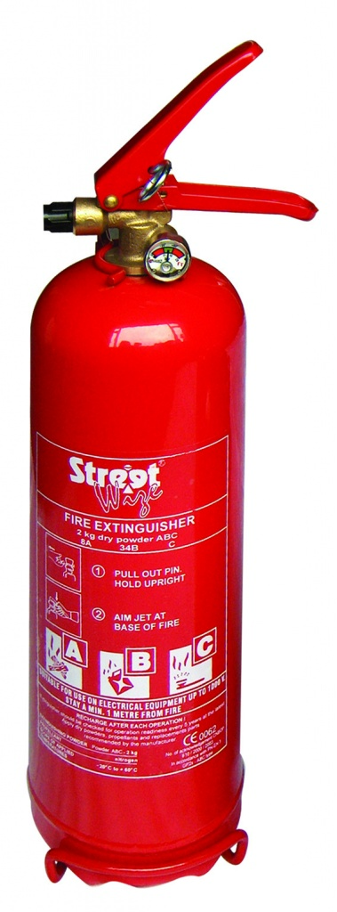 ABC Fire Extinguisher With Gauge
