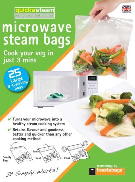 quickasteam Microwave Steam Bags