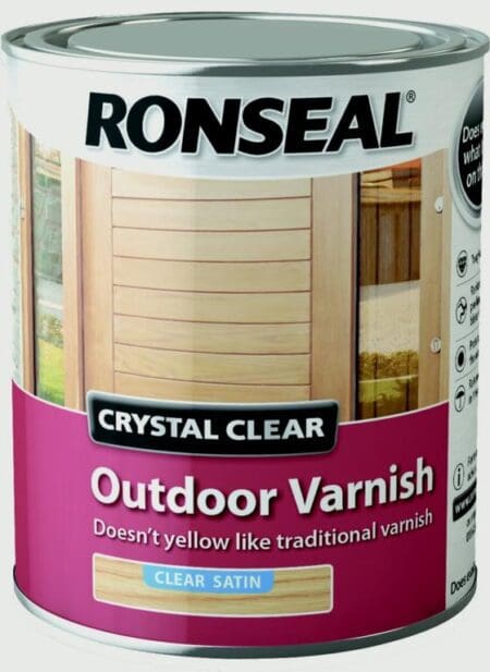 Crystal Clear Outdoor Varnish 750ml
