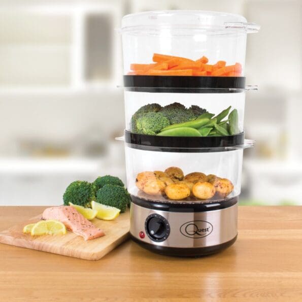 3 Layer Compact Food Steamer