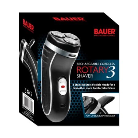 Smooth Action Cordless Rotary 3 shaver