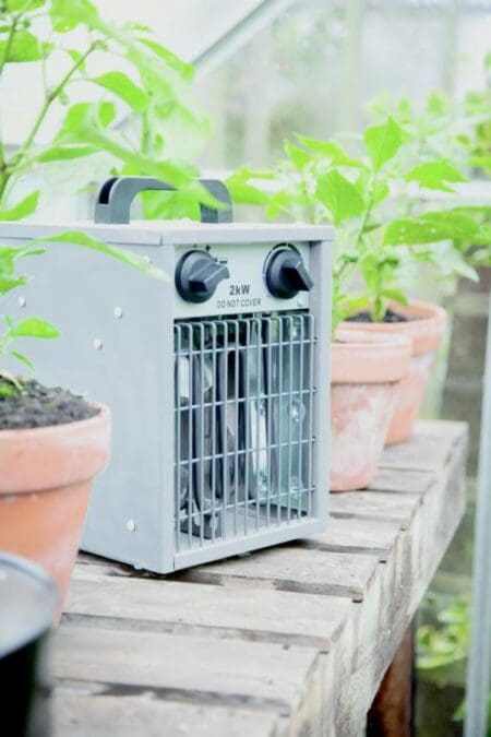 Electric Greenhouse Heater