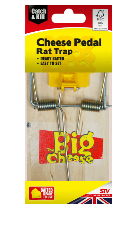 Cheese Pedal Rat Trap