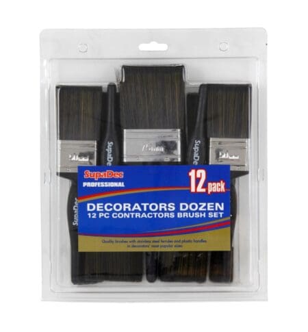 Decorators Dozen Contractors Brush Set
