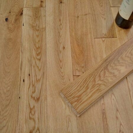 Wide Thick Solid Oak Flooring 1.08m2