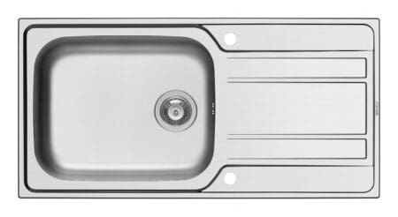 Athena Stainless Steel Deep Bowl Inset Sink