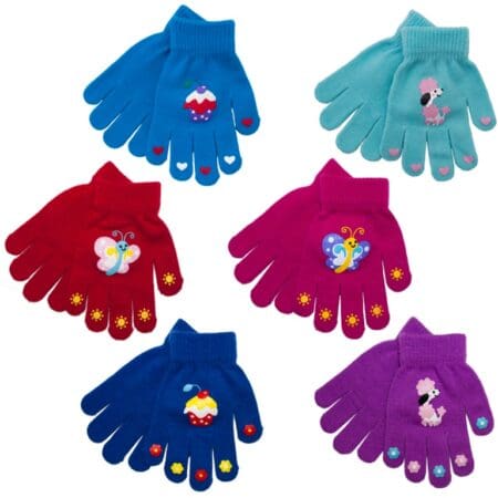 Girls Thermal Magic Gloves