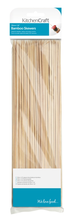 Bamboo Skewers 100 Piece