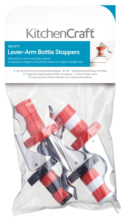 Lever Arm Bottle Stopper