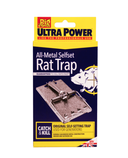 All Metal Self Set Rat Trap
