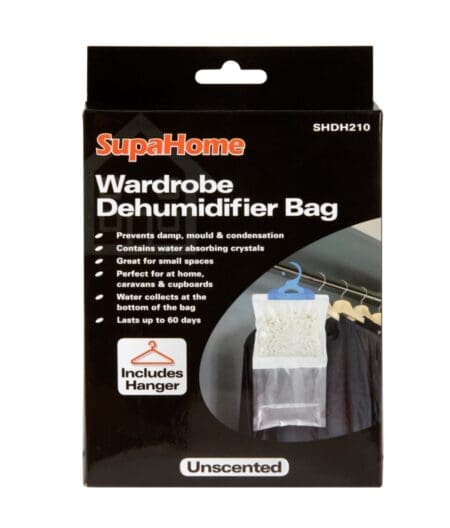 Wardrobe Dehumidifier Bag
