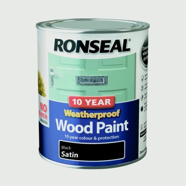10 Year Weatherproof Satin Wood Paint