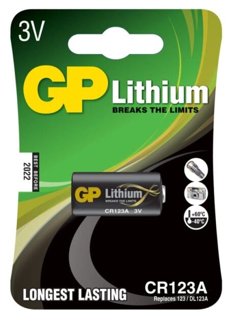 Lithium Battery CR123A