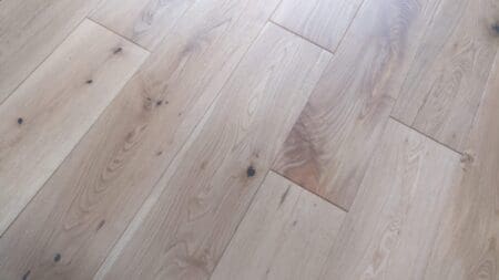 Solid Oak Brushed UV Oiled Flooring