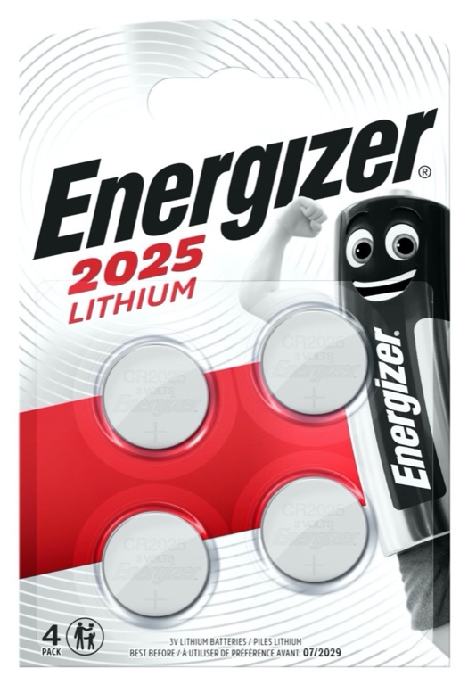 Lithium CR2025 Batteries