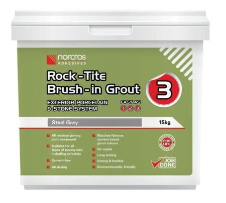 Rock Tite Brush In Grout