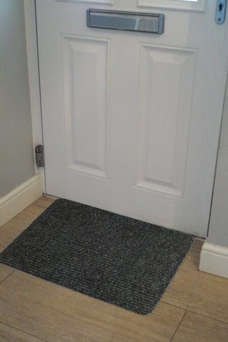 Basic Ribbed Indoor Doormat 50 x 80cm