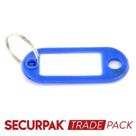 Key Ring With Tab Assorted
