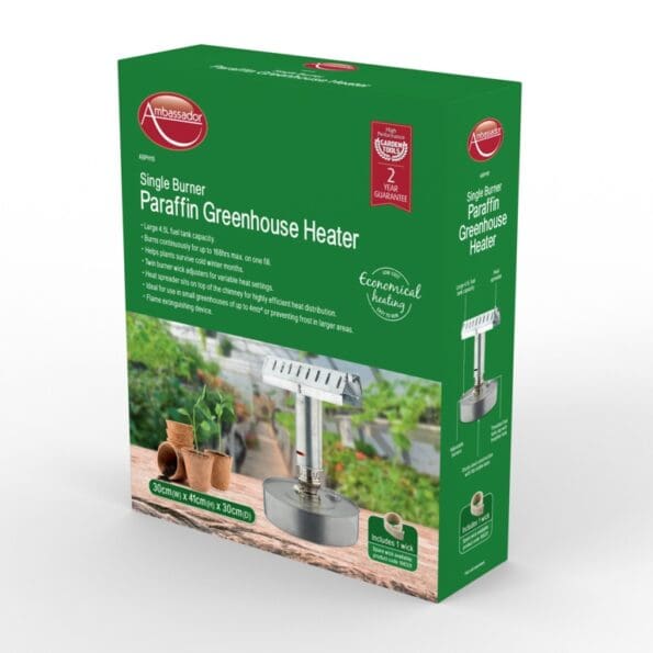 Single Burner Paraffin Greenhouse Heater