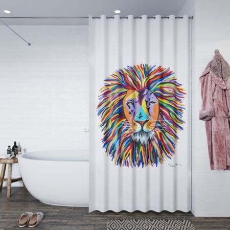 Lewis McZoo Shower Curtain