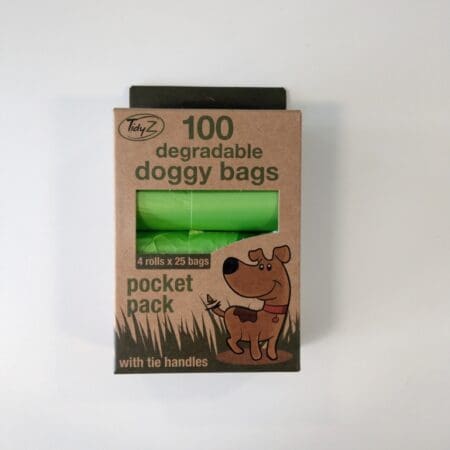Degradable Pocket Pack Doggy Bags 4x25