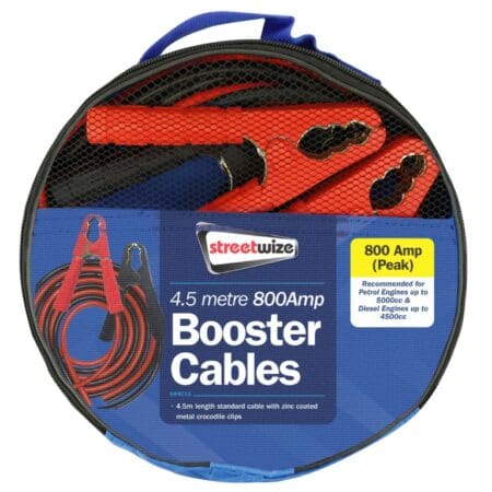 Heavy Duty 4.5m Booster Cables