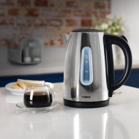 Infinity Polished Stainless Steel Kettle 3kw