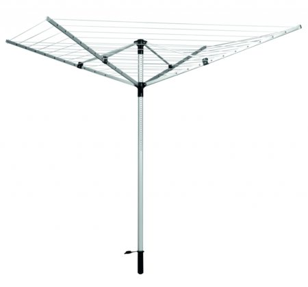 Rotary Airer With Ground Spike & Cover