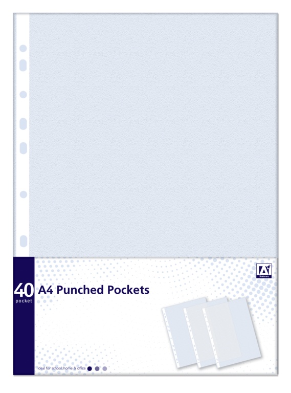 A4 Punched Pockets