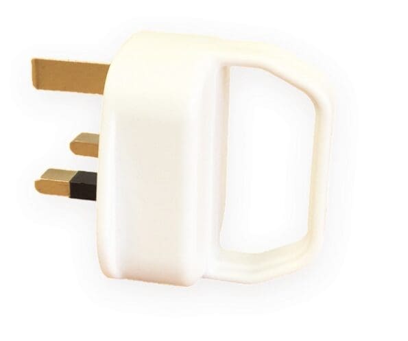 13A Pull Plug to BS1363 White