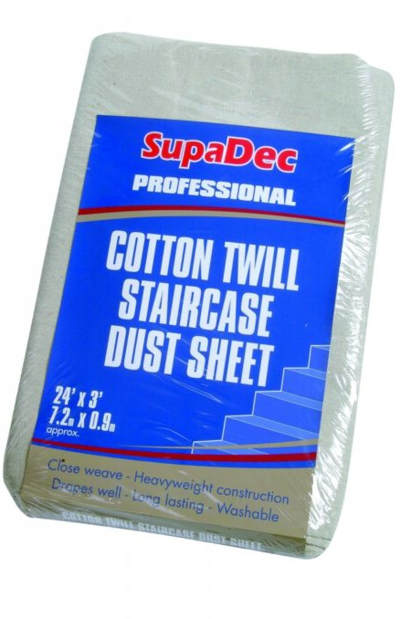 Cotton Twill Staircase Dust Sheet