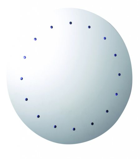LED Battery Powered Round Mirror