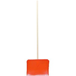 Snow Burner Scoop with Wooden Pole