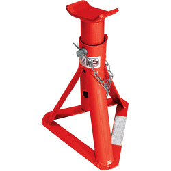 Pair of Adjustable Fixed Base Axle Stands