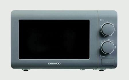 Manual Grey Microwave