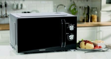 Black Microwave 800w