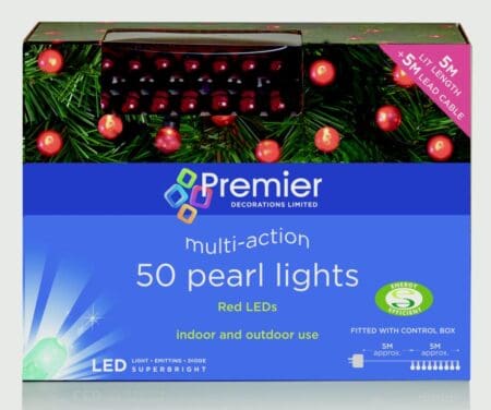 50 LED Multi Action Pearl Lights