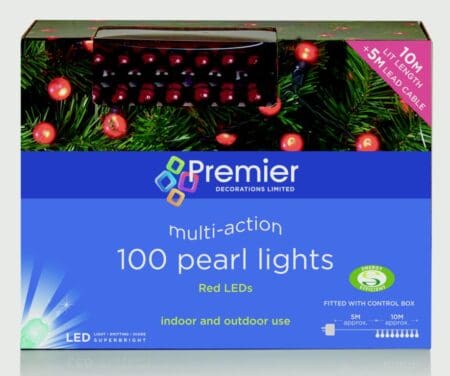 100 Multi Action Pearl Lights