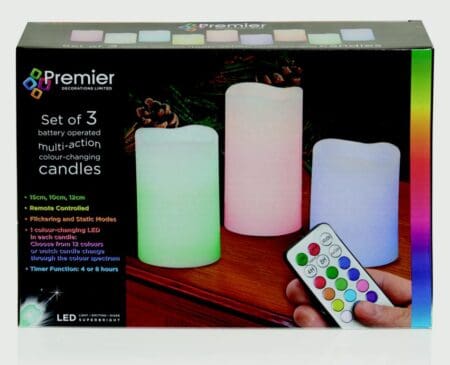 Battery Operated Colour Changing Candles