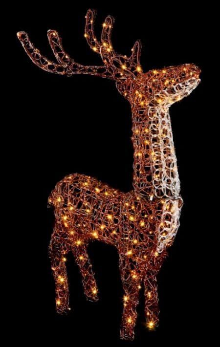 200 LED Reindeer Full Colour Twinkling