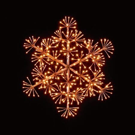 300 LED Starburst Twinkle Snowflake