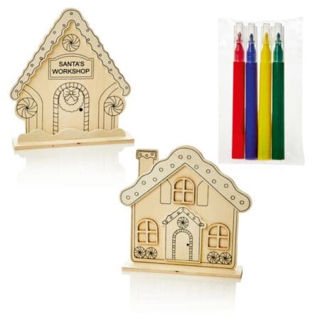 Colour Your Own House With Pens